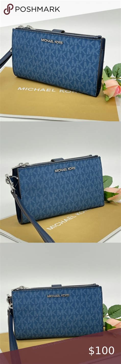 chambray michael kors wallet|michael kors wallets in chambray .